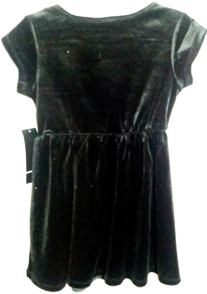 Vestido GEORGE Niñas Talla XS4-5 Premium Negro Brillante Elegantemente Atractivo  Foto 2 de 2