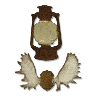 Sizzix Stanze Movers & Shapers die Mini Latern & Antlers 658774 Scrapbooking