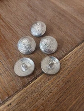 Lot Of 5 Eagle Infantry Officer/ Enlisted Coatee Button 1820-1830