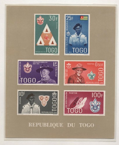 Togo 1961 Scoutismo serie cpl e 2 BF nuovi integri MNH T948 - Imagen 2 de 3