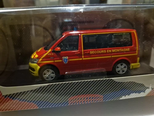 ODEON, VOLKSWAGEN T6 Pompier SDIS Ajaccio Limitée à 504 ex., échelle 1/43, OD...