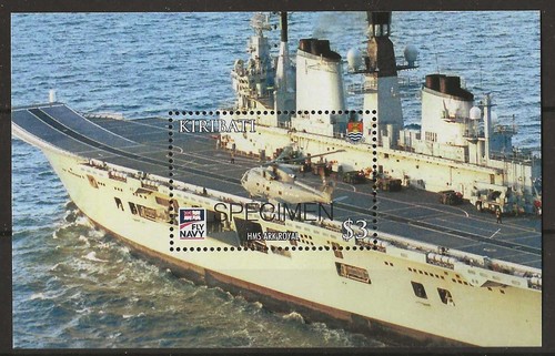 Kiribati 2009 - The 100th Anniversary Naval Aviation SPECIMEN Mini Sheet - MNH