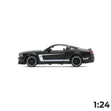 Maisto Ford Mustang Boss Modellauto Schwarz Weiß 1:24