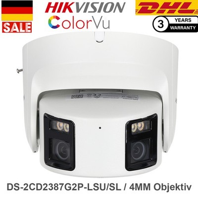 Hikvision 8mp 4K PoE Überwachungskamera Aussen Outdoor Kamera Farbnachtsicht