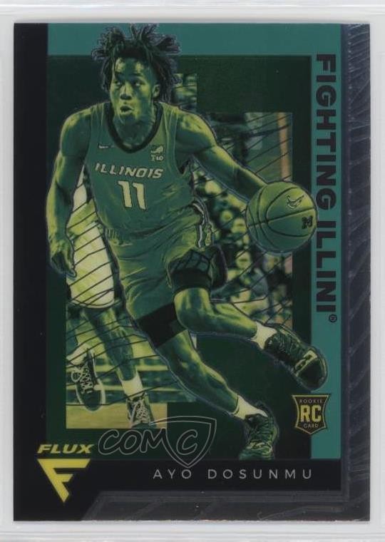 2021-22 Panini Chronicles Draft Picks Flux Ayo Dosunmu #244 kr0