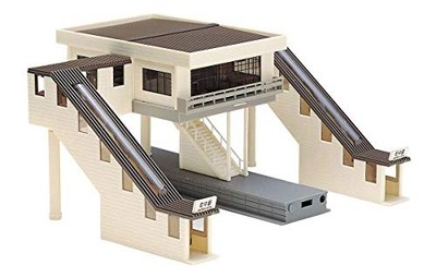 TOMYTEC TOMIX Spur N Brücke Bahnhofsgebäude modernes Modell 4033 Eisenbahnmodell
