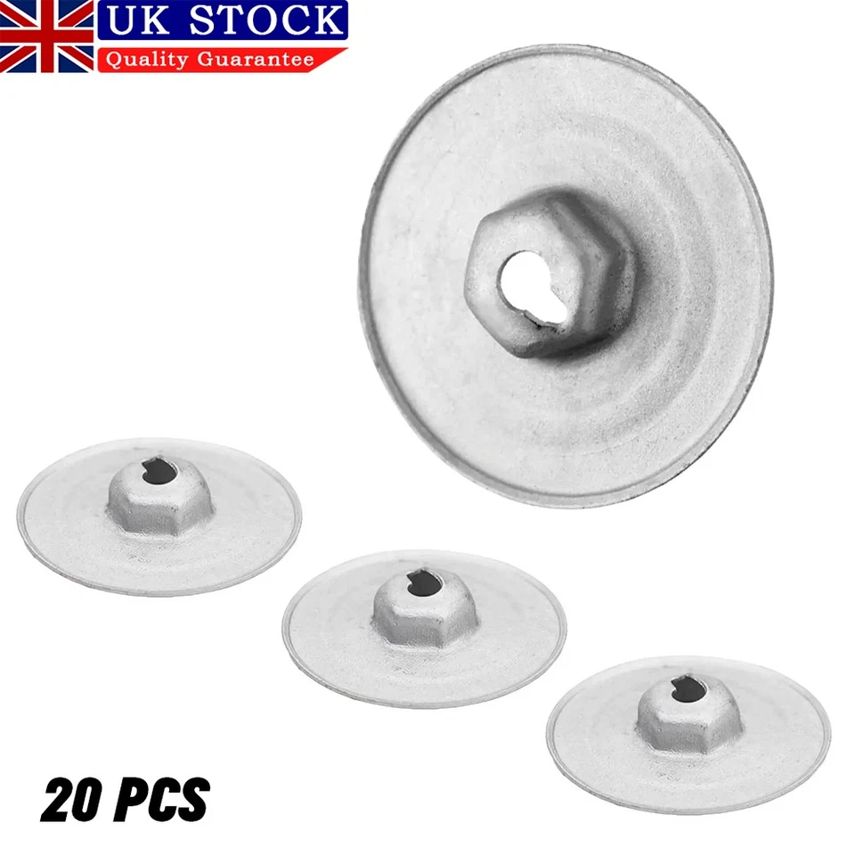 20x Heat Shield Insulation Nuts 07146949380 for BMW 1 2 3 4 5 6 7 Series UK - Image 3 of 4