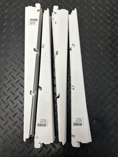 X 15 Elfa white Steel Heavy Duty Locking Shelving Brackets 414210 420mm 16”