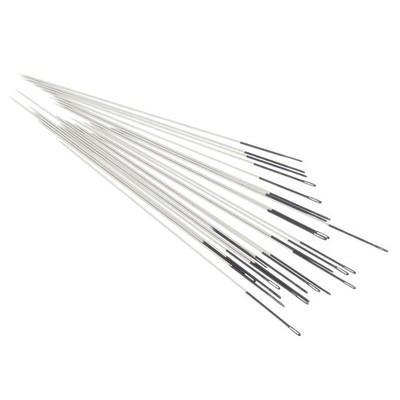 The Beadsmith ColorEYES Beading Needles, Size 10, 1 Pack (25 Needles), Black