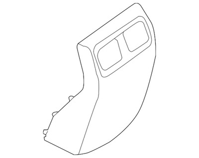Genuine Nissan Console Trim Panel 96907-9DJ0A