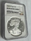 2020-S American Silver Eagle NGC PF69 UCAM - Brown Label #128