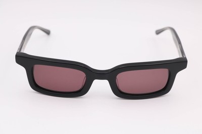 Crap Eyewear The Head Rattle Plum Rectangle Sunglasses 46-25-140