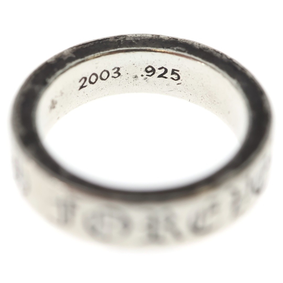 CHROME HEARTS 6mm SPACER FOREVER Ring Silver BCA337 U… - Gem