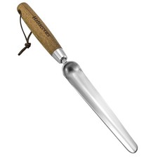 Stainless Steel Seeding Widger Garden Planting Trowel Long Narrow Wood Handle