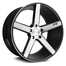 Niche M124 Milan Wheel 18x8 40 5x114.3 72.56 Black Single Rim