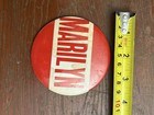 Large Vintage  Marilyn Button — photo 1
