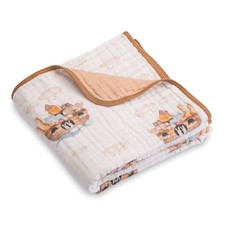 Muslin Baby Blanket 100 Organic Cotton, Muslin Quilt Lightweight, 6 Layers B...