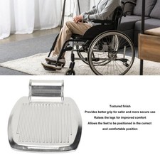 Wheelchair Foot Pedal High Strength Aluminium Alloy Wear Proof