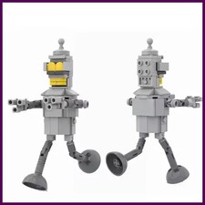 Classic Cartoon Movie MOC Core Character Robots Bendered Model Figure