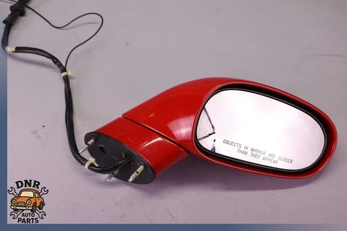 2008 CHEVROLET CORVETTE C6 FRONT RIGHT POWER FOLD DOOR MIRROR ASSEMBLY RED OEM