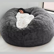 Giant Bean Bag, Bean Bag (unfilled) Living Room Furniture Party Washable Pear A