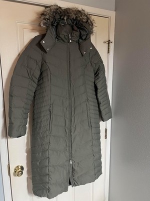 Women's Eddie Bauer Premium ''Sun Valley Duffle Coat''- Spruce Green, Large