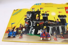LEGO 6085 Black Monarch's Castle BOX FLAP ONLY For Display