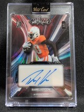 2023 Wild Card Ramel Keyton American Metallix 1/1 Rookie Auto. 1/1 Tennessee. rookie card picture