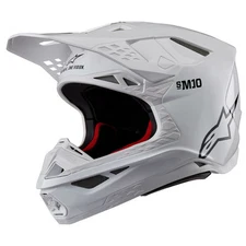 Alpinestars Supertech S-M10 Solid Helmets Md White 8300323-2180-M