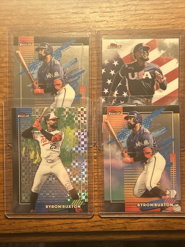 2026 Topps Finest Xfractor Refractor - Byron Buxton