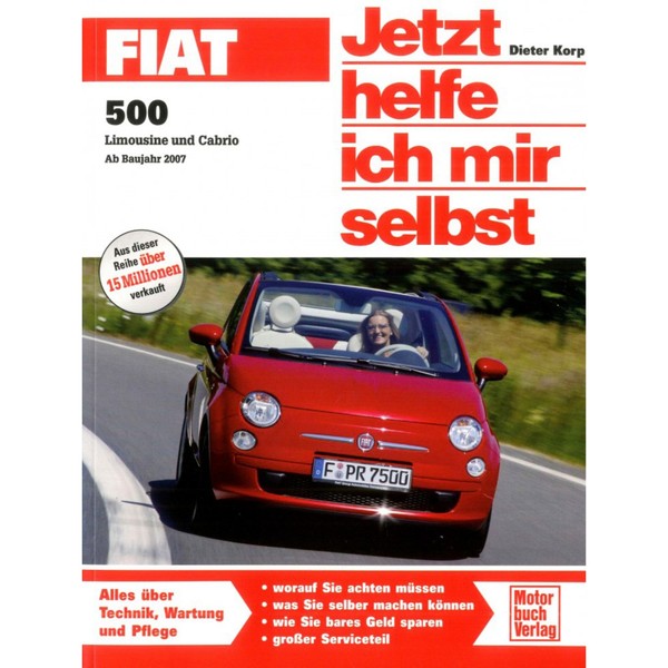 Fiat 500 Cabrio Typ 312 2007-2015 Jetzt Helfe Ich Mir Selbst Werkstatthandbuch-image