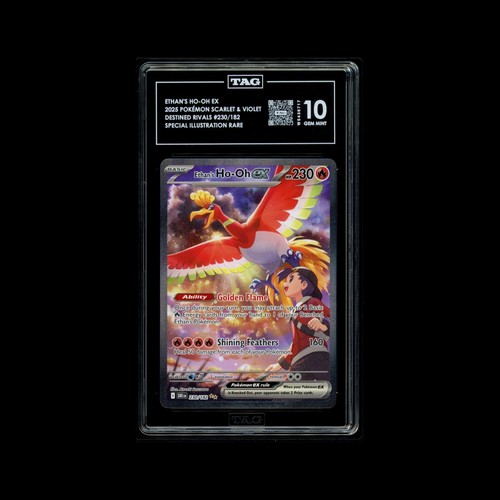 Ethan's Ho-Oh ex graded TAG 10 for sale on eBay