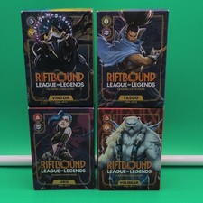Riftbound League of Legends TCG Sealed Trial Decks Viktor Yasuo Jinx New Set