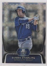 2012 Bowman Platinum Prospects X-Fractor Bubba Starling #BPP100 fm0