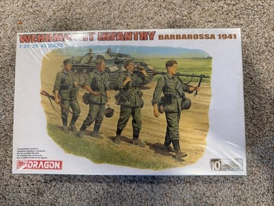 Dragon 4 German Wehrmacht Infantry Barbarossa 1941  #6105