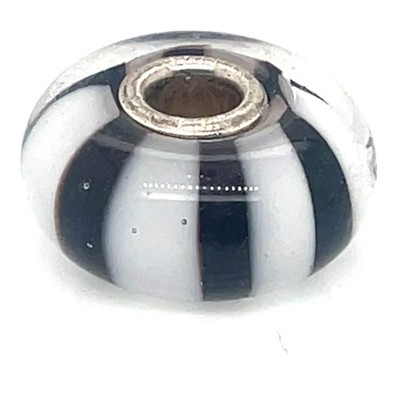 Trollbead gestreifte Glasperle