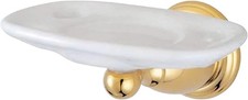 BA1756PB Heritage Toothbrush and Tumbler Holder, Polished Brass