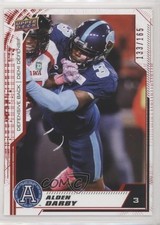 2020 Upper Deck CFL Red 133/165 Alden Darby #144 y0i