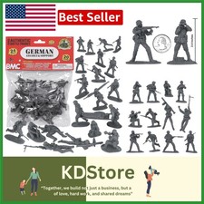 Intricate Miniature Army Men: BMC CTS WW2 German Assault  Medics - 24 Pieces