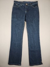 Wrangler Jeans Women's Size 11/12 34x35 Dark Wash No Gap Q-Baby Riding Bootcut