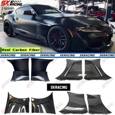Front Side Fender Kits Fits Toyota Supra GR A90 A91 2020-2026 Real Carbon Fiber 