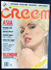 Creem Magazine August 1982 Blondie, Asia, Van Halen, Paul McCartney MINT Q8