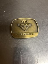 HANDYMAN Club Of America Life Member 1996 Metal Belt Buckle
