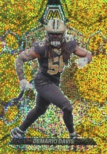 Demario Davis 2024 Mosaic GOLD Sparkle Prizm New Orleans Saints 14/24
