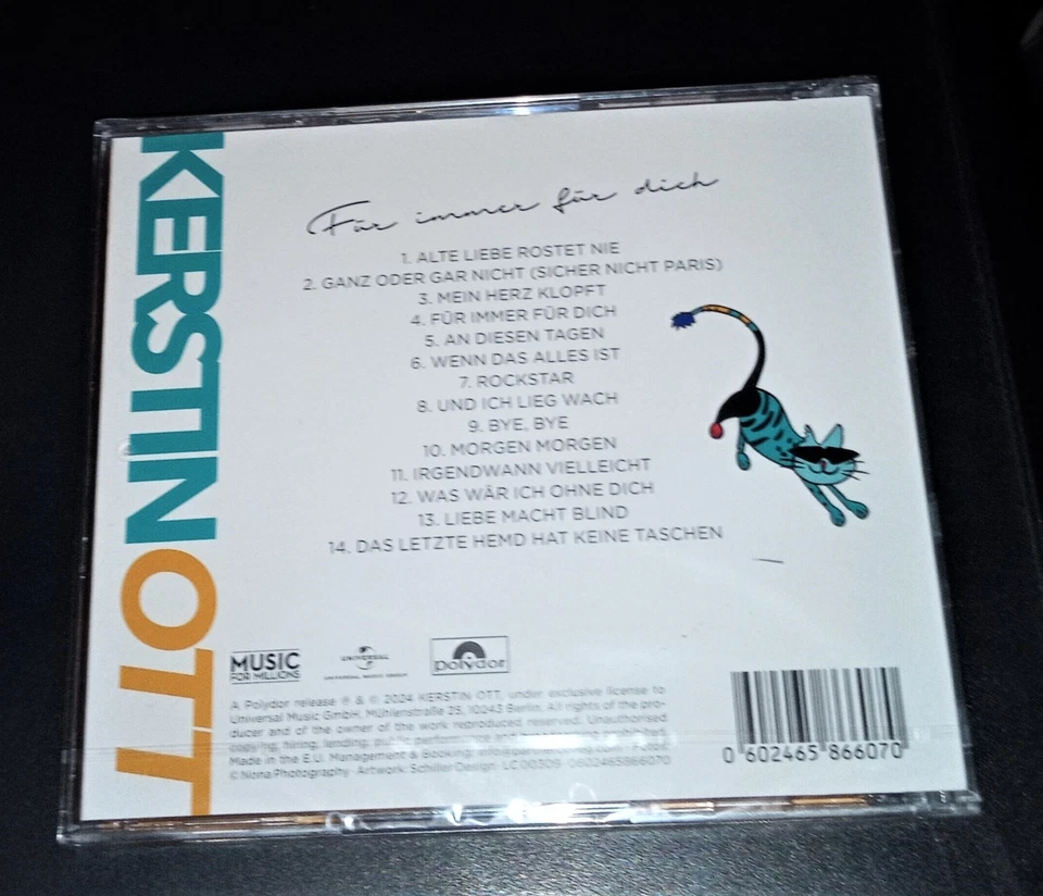 KERSTIN OTT FÜR IMMER FÜR DICH CD SCHNELLER VERSAND NEU & OVP - Bild 2 von 2