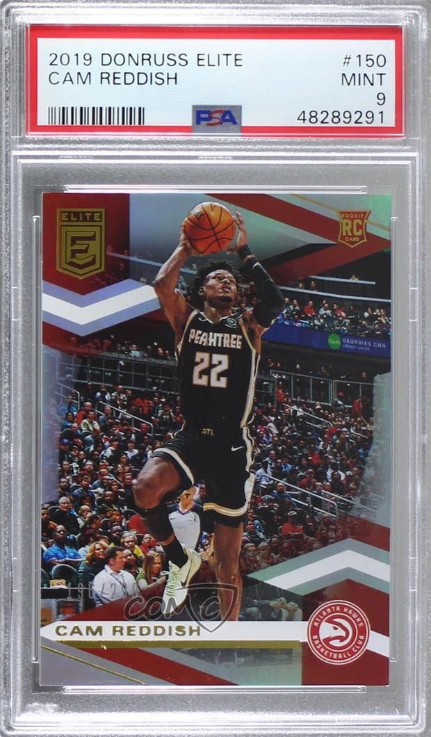 2019-20 Donruss Elite Rookies /299 Cam Reddish #150 PSA 9 MINT Rookie RC