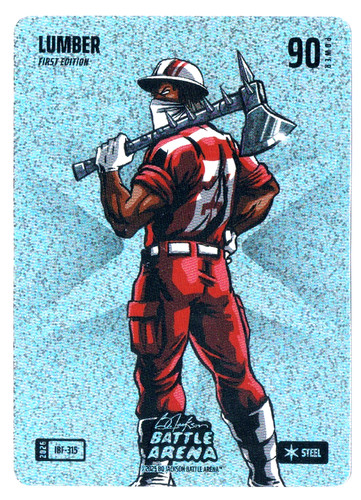 2026 Bo Jackson Battle Arena Lumber Icons Steel Battlefoil #IBF-315 James Wood