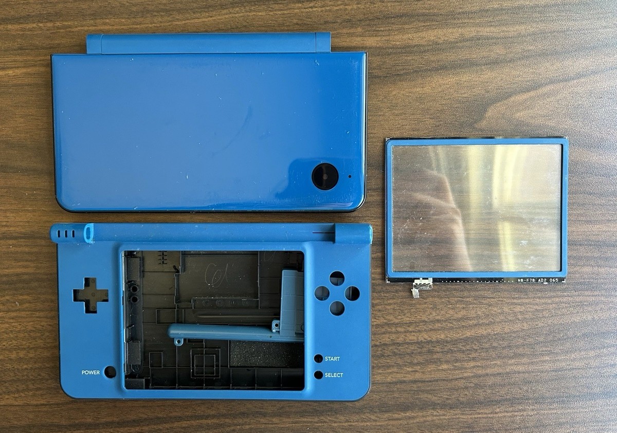 Original Nintendo DSi XL Housing Shell Case Replacement blue