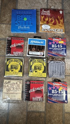 guitar string lot 11 sets