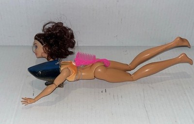 ooak 12'' Barbie Shark doo doo doo doo #2 folk art toy handcrafted weird oddity